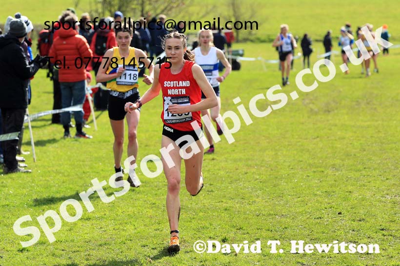 Senior Womens 2022 CAU Inter Counties Cross Country, Prestwold Hall, Loughborough.  Photo: David T. Hewitson/Sports for All Pics